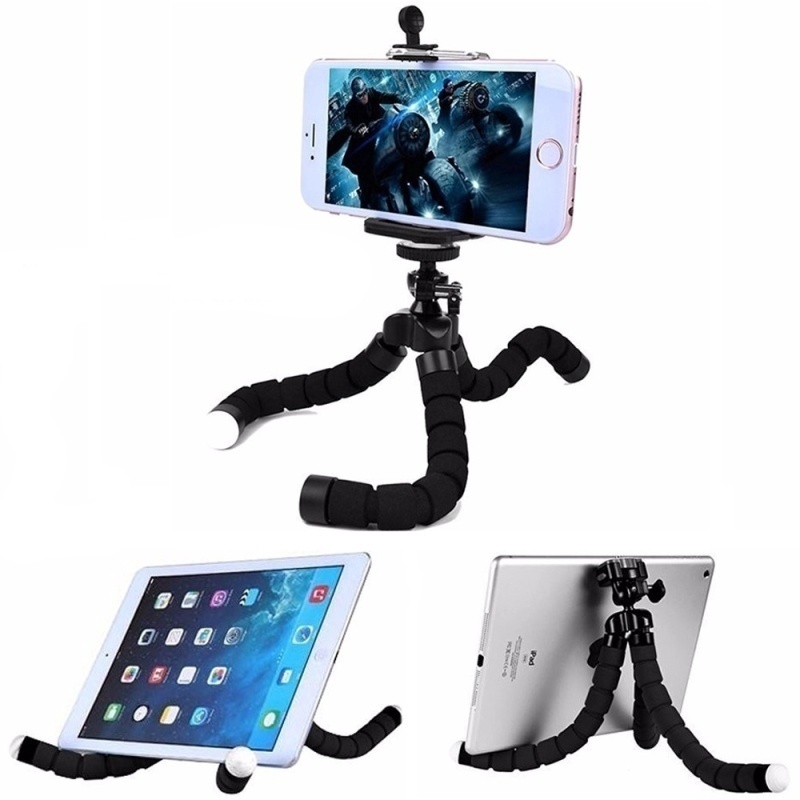 Giá Đỡ Ba Chân Mini Linh Hoạt Gắn Điện Thoại / Camera Trên Xe Hơi