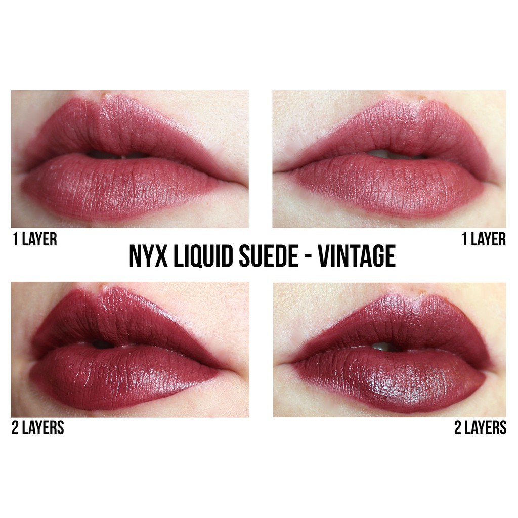 Son kem NYX Liquid Suede Cream Lipstick 03 Cherry Skies