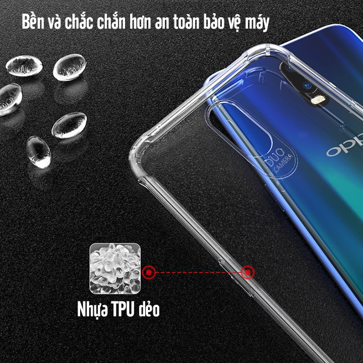 Ốp lưng Cho dòng máy Oppo - Realme - Reno trong suốt chống sốc 6D | BigBuy360 - bigbuy360.vn
