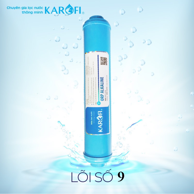 Lõi Lọc Nước Số 9 ORP ALKALINE KAROFI --- Lõi ORP Karofi