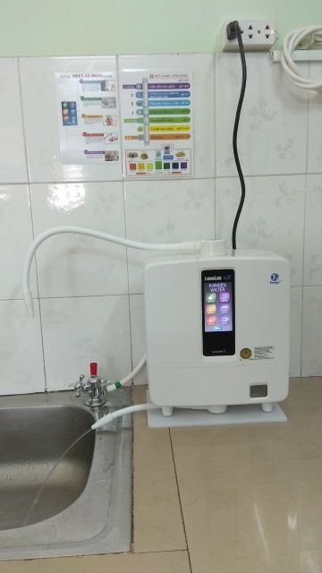 Máy lọc nước điện giải ion kiềm Nhật Bản Leveluk K8