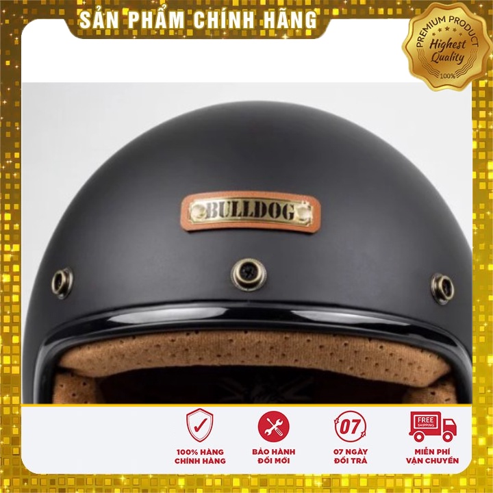 Mũ 3/4 Bulldog Perro 4U