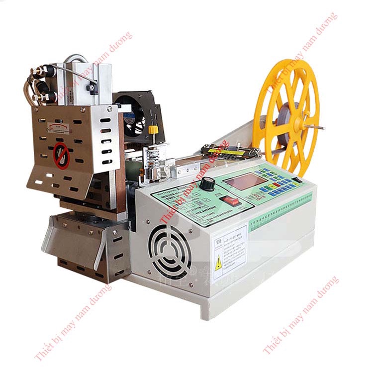 Máy cắt nhãn mác &gt; Dây viền xéo tự động cắt dây đai đa năng