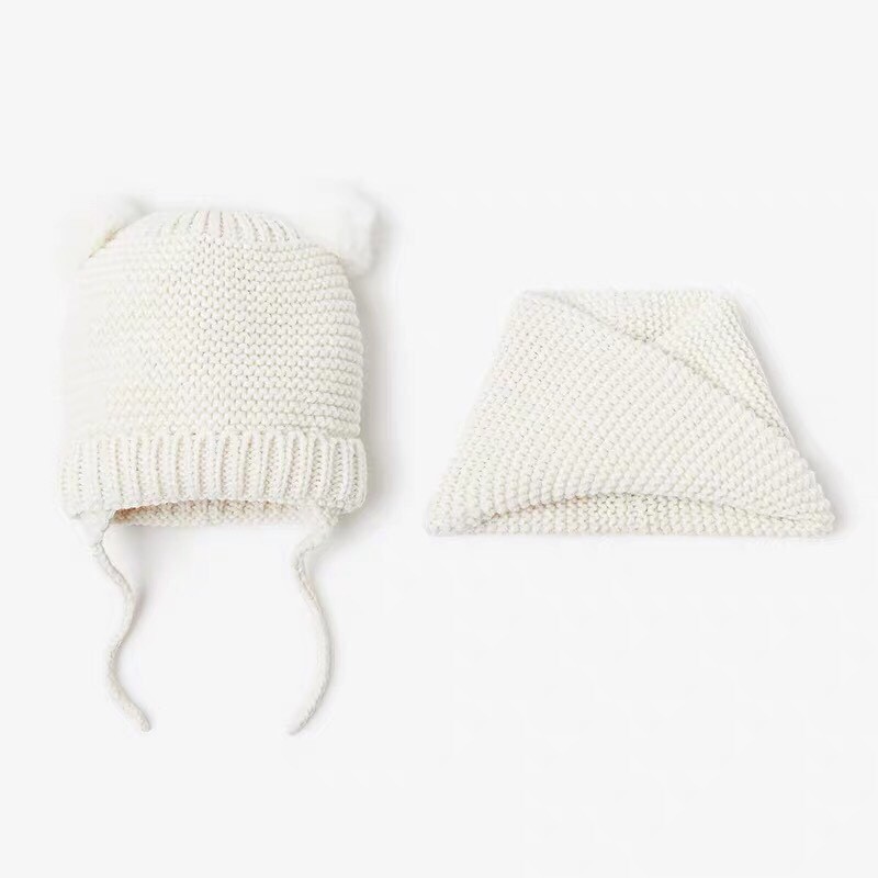 Set khăn mũ zara  cho bé