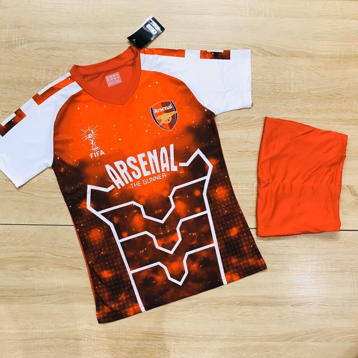 Bộ Quần Áo Bóng Đá CLB ARSENAL Thun Lạnh Cao Cấp Thái Lan - Màu Đỏ