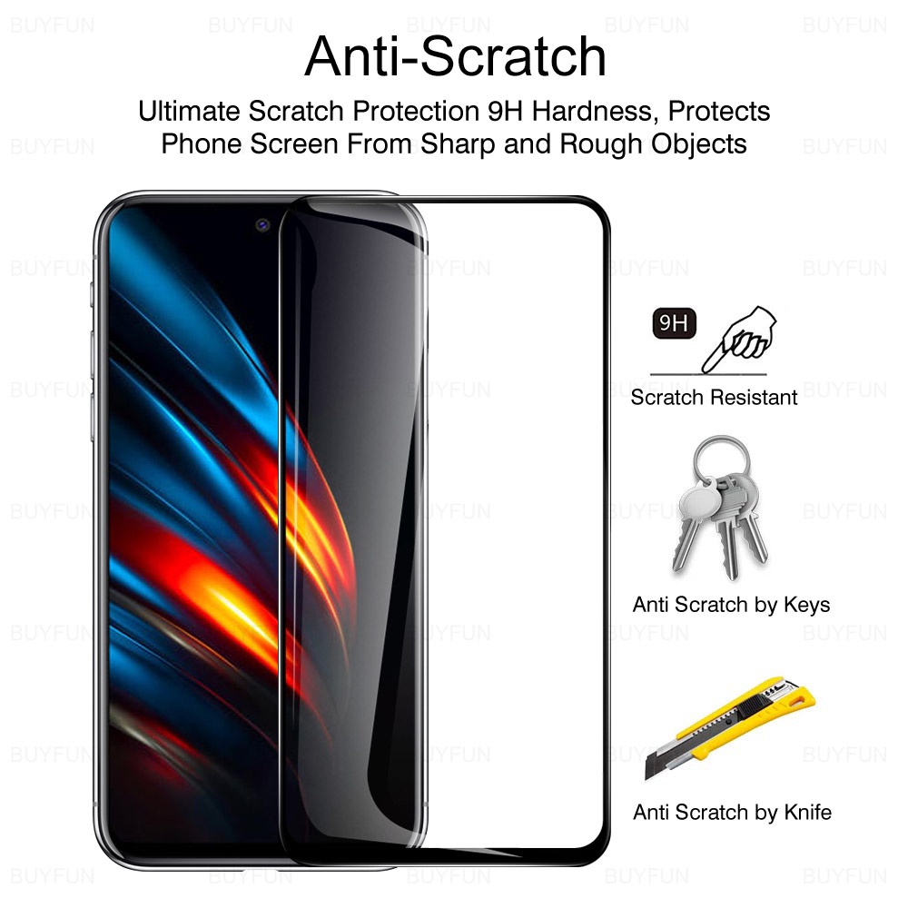 Set 2 Kính Cường Lực Bảo Vệ Màn Hình Điện Thoại Tecno Pova 2 Pova2 6.9inch LE7n HD Cho Tecno Pova 3 Pova3 TecnoPova 2