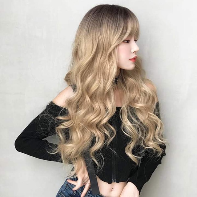 Tóc giả nữ ❤️❤️FREESHIP ❤️ tóc cả đầu mã c8263