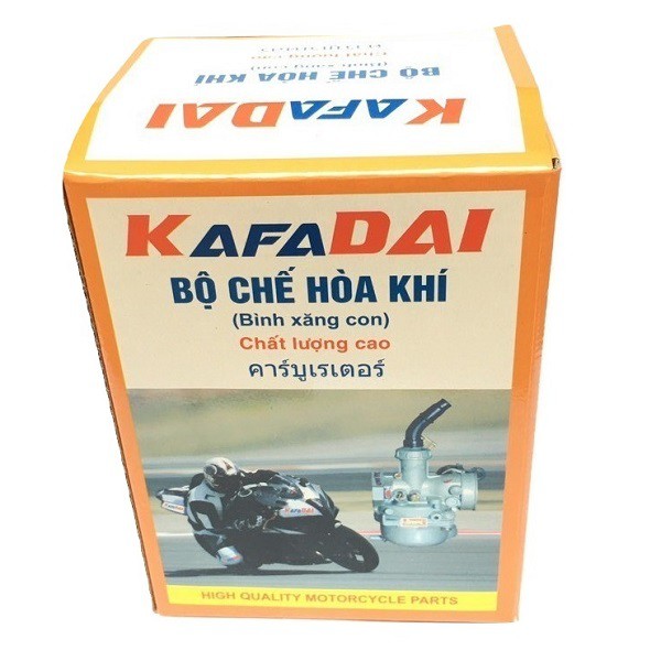 Bộ chế hòa khí KAFADAI THAILAND cho xe máy Wave RS 100cc (Bình xăng con)