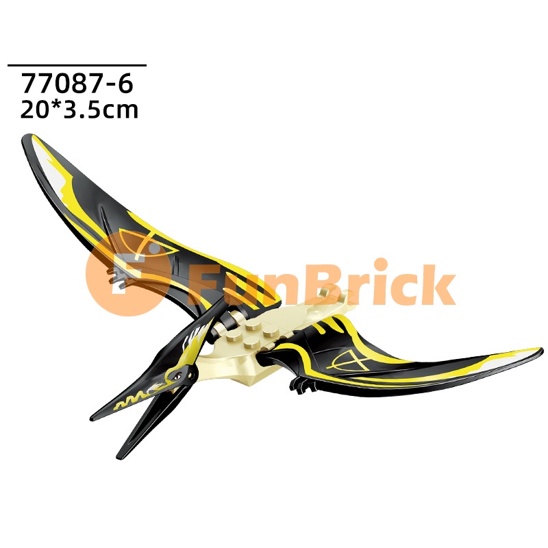 Mô hình lắp ghép đồ chơi khủng long nổi tiếng Tyrannosaurus Rex Velociraptor Styx