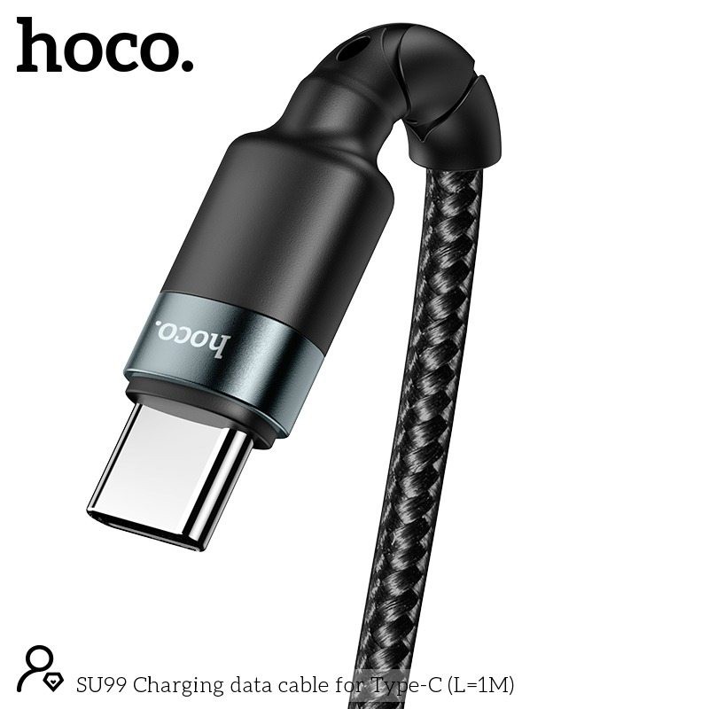 Dây cáp sạc Hoco SU99 ( X14 ver 2.0).sạc nhanh Max 60W, dài 1M có bọc dù chống đứt, dây sạc samsung, iphone, oppo,xiaomi