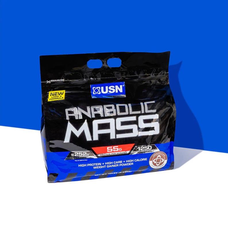 USN ANABOLIC MASS 12LBS Sữa Dinh Dưỡng Tăng Cân Tăng Cơ Cho Người Gầy