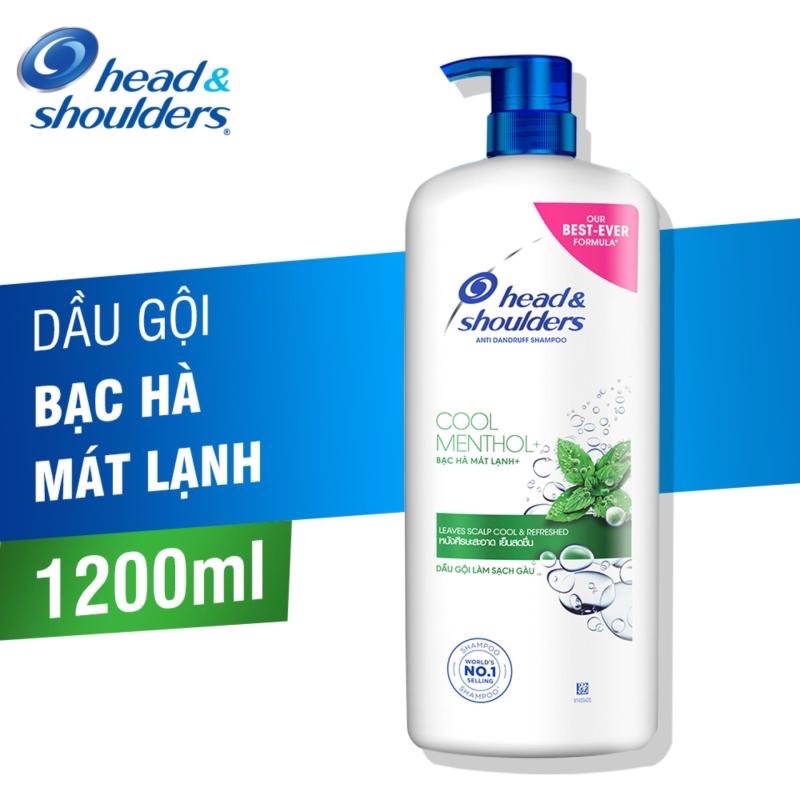 Dầu Gội Head & Shoulders Bạc Hà Mát Lạnh 1200ml [Săn sale giá rẻ]