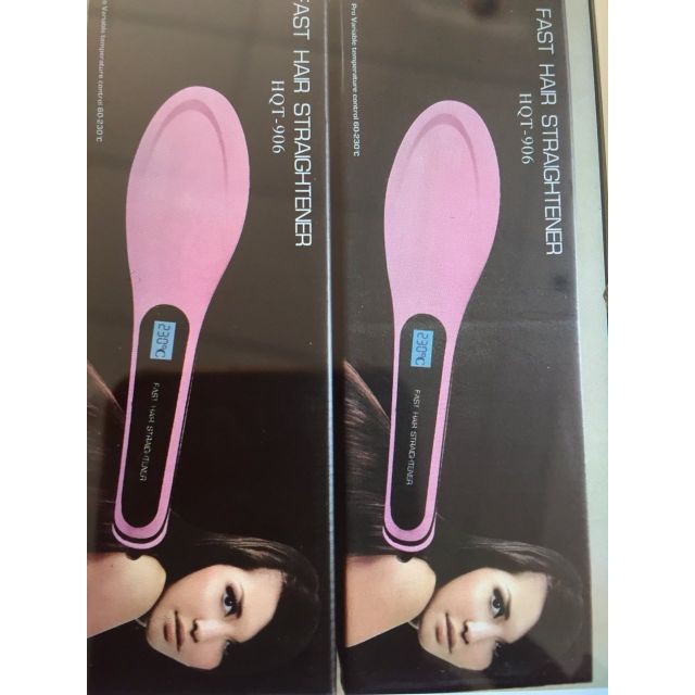 Lược điện duỗi tóc cực nhanh Fast Hair Straightener HQT - 906 cao cấp