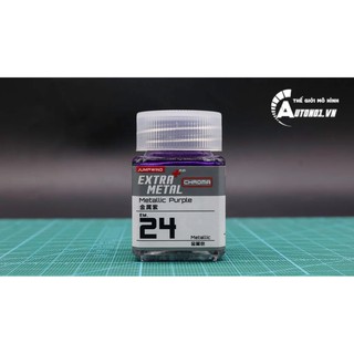 SƠN MÔ HÌNH MÀU TÍM TRONG SUỐT ( METTALIC PURPLE ) EM.24 18ML JUMPWIND S152