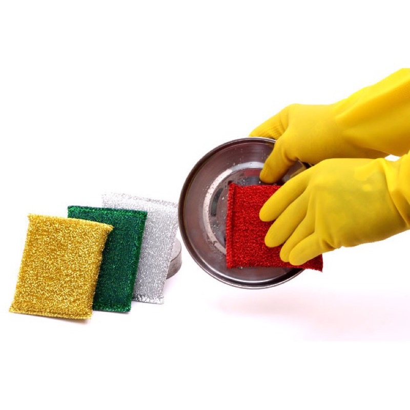 1 miếng Cước rửa chén kim tuyến