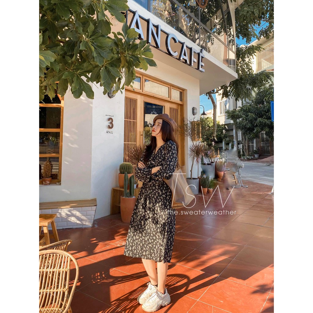 Váy voan hoa nhí Ker | BigBuy360 - bigbuy360.vn