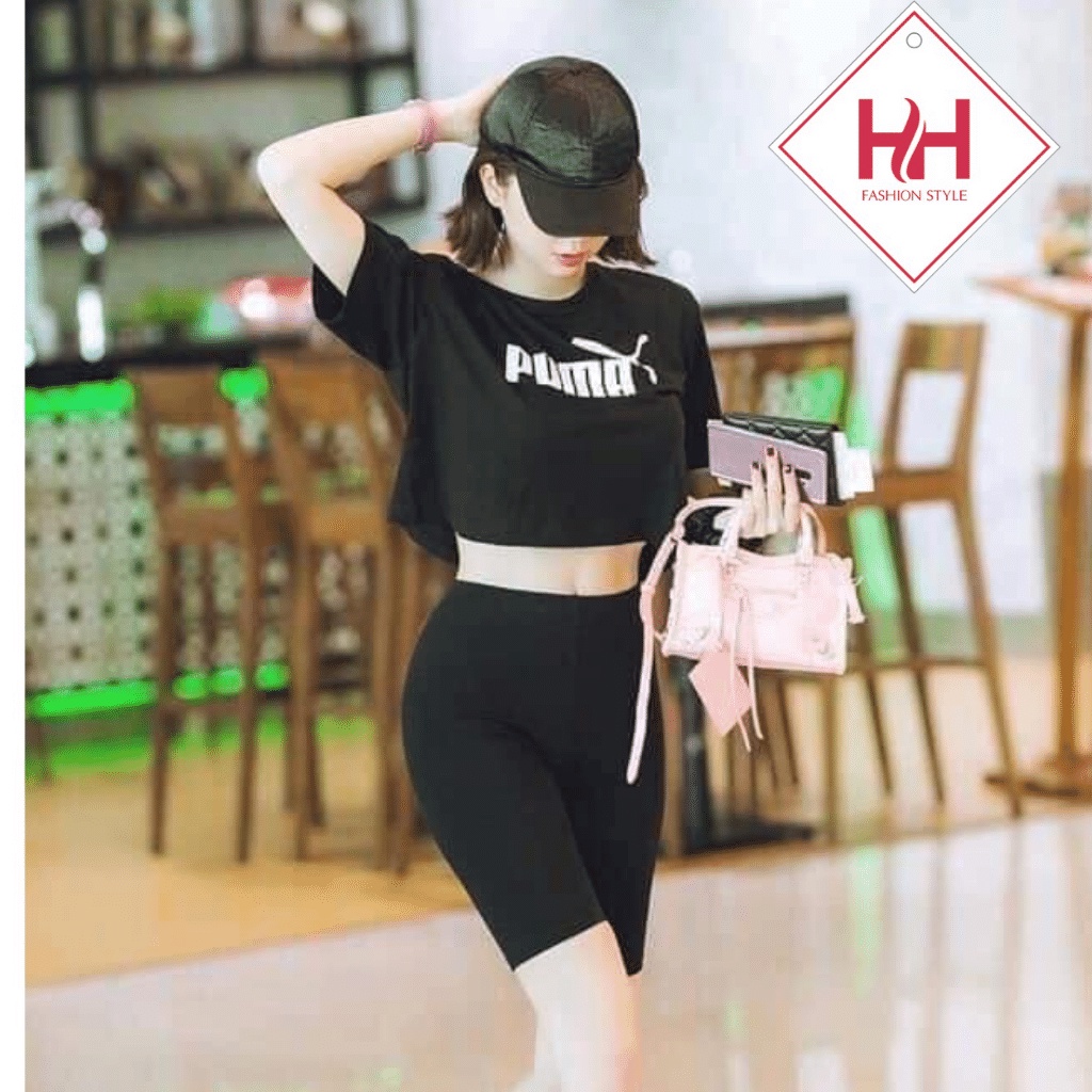 [CHÍNH-HÃNG] Quần Short Nữ Legging Lưng Cao Vải Cotton Cao Cấp Co Giãn 4 Chiều Mặc Nhà Tập Gym Yoga 