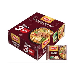 Mì Reeva Bò Nấm Chua Cay 30 Gói X 85g - 3494756