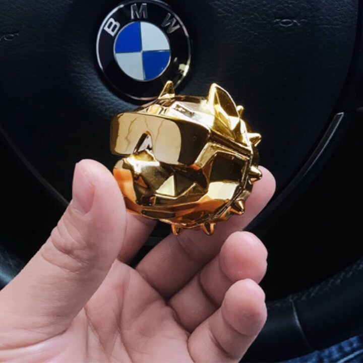 Nước Hoa Đầu Chó PITBULL Cài Cửa Gió Ô Tô Cao Cấp