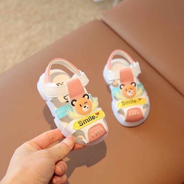 Dép sandal Rọ Gấu 2023 mã A-335 A-336 Quảng Châu cao cấp cho bé trai bé gái