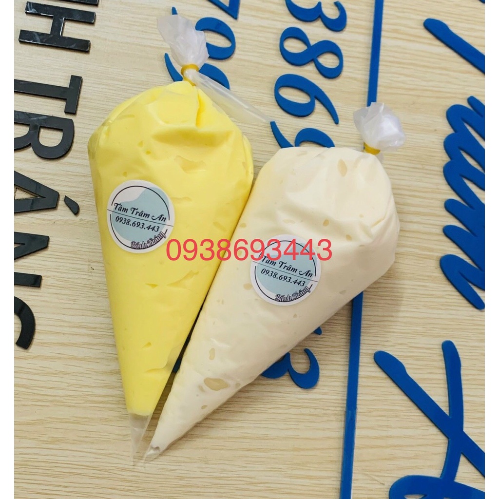 190g bơ trắng/ bơ vàng chấm, cuộn bánh tráng