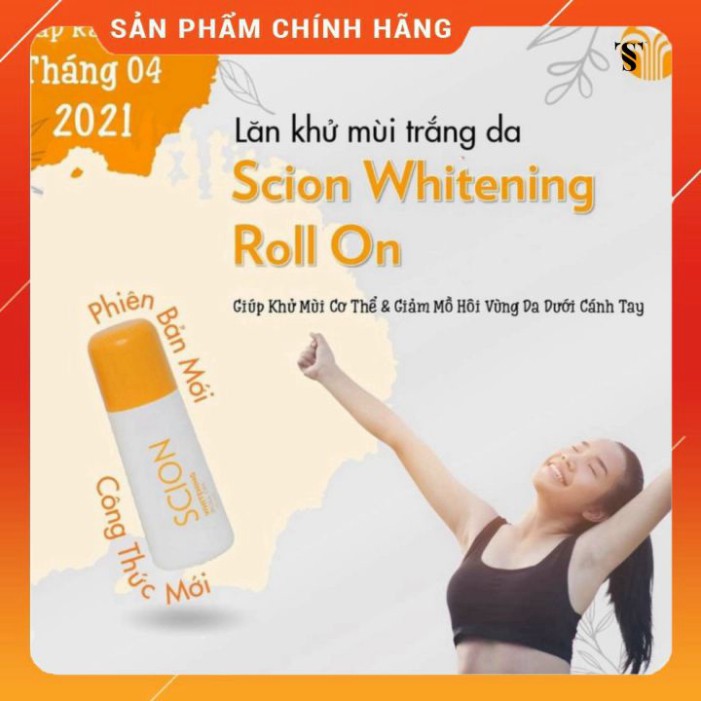 Lăn khử mùi NuSkin Scion Pure White Roll