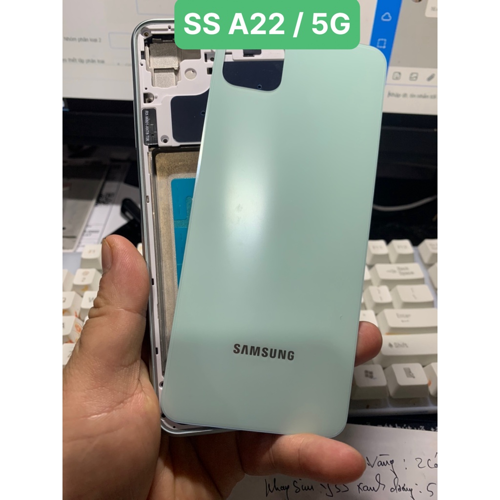 Bộ vỏ Samsung A22 - 5G hàng zin