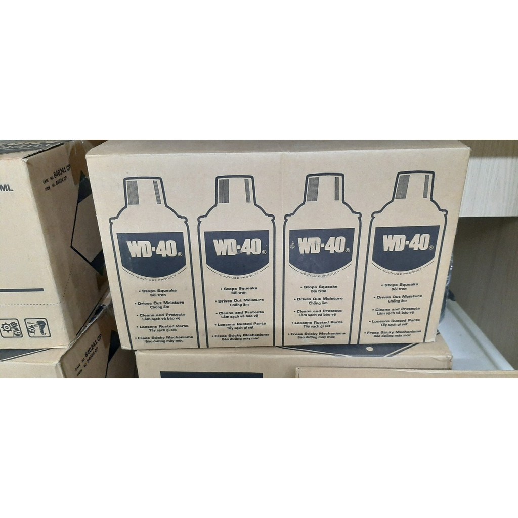 WD-40 Chai Lớn ( 412ml tặng thêm 30ml ) dầu chống gỉ bảo dưỡng Đa Năng của Mỹ (Hàng có sẵn)