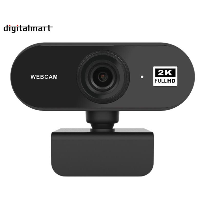 Computer Camera USB HD 2K 30FPS 400W Pixel Camera for Live Broadcast Video Calling Conference Work