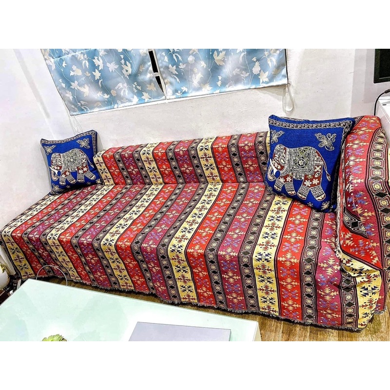 Thảm Thổ Cẩm Vintage 1,5m x 3m
