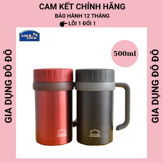 LHC9002B - Cốc giữ nhiệt Basic Table Mug hiệu L&L 500ml, 68mm- Màu đen
