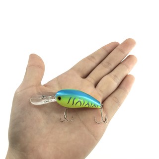 Mồi cá giả chubby lure cá lóc, cá chẽm siêu nhạy Tiny daiwa siêu nhạy .