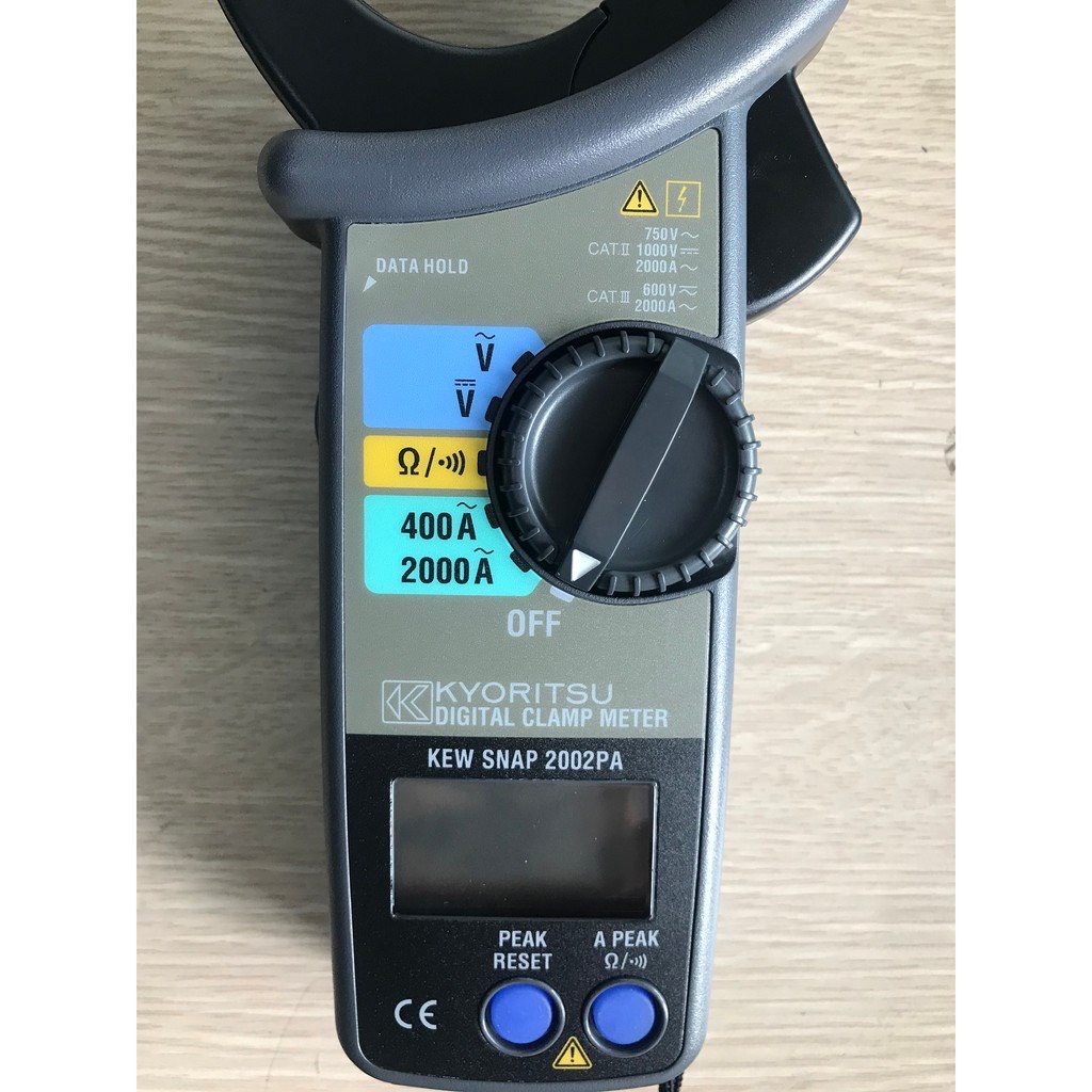 [KYORITSU] Đồng hồ Ampe kìm Model 2002PA hàng chất lượng cao