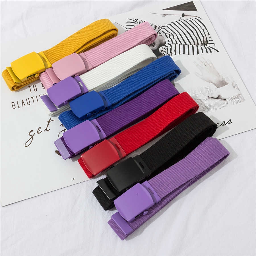 Thắt lưng vải canvas 13500smo cho nam và nữ