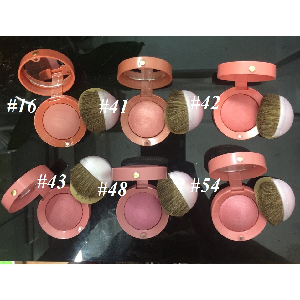 Phấn má hồng Bourjois tông 16, 34, 41, 42, 43, 48, 54