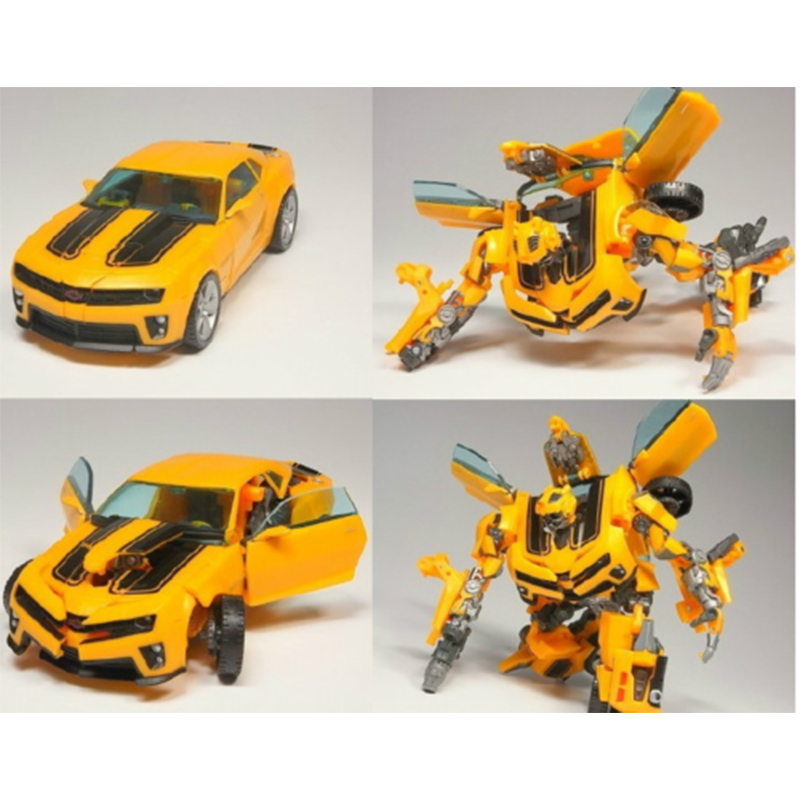 Đồ chơi lắp ráp mô hình robot xe hơi Transformers bumblebee quà tặng cho trẻ em
