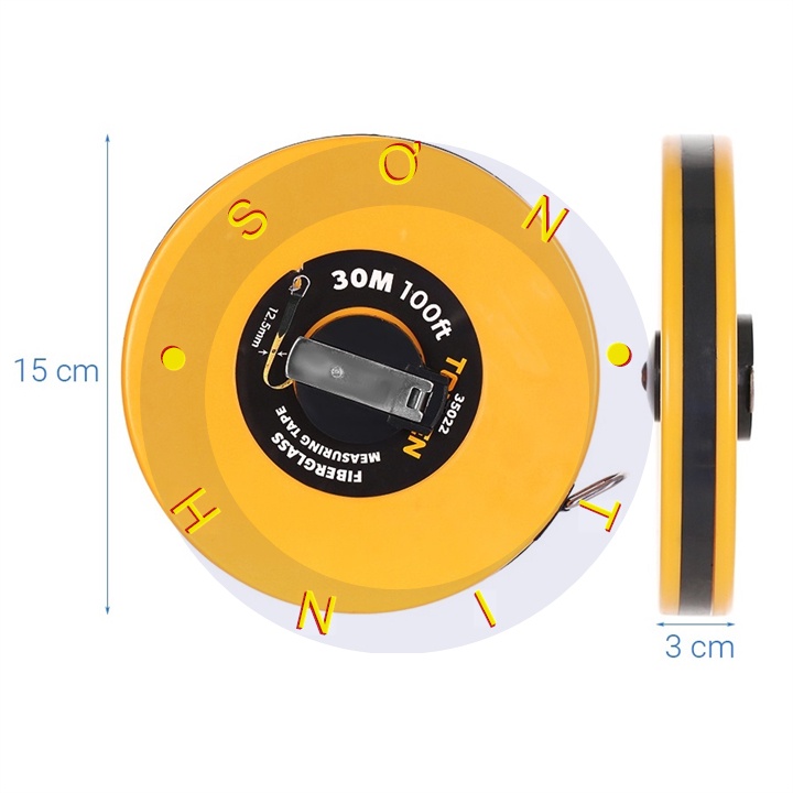 Thước Cuộn 30m Tolsen 35022