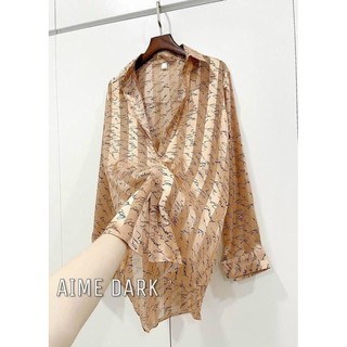 Áo chữ ký lụa