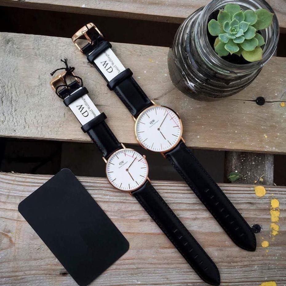 Đồng hồ nam Daniel Wellington Classic Sheffield viền vàng (36-40mm) DW VIỆT NAM