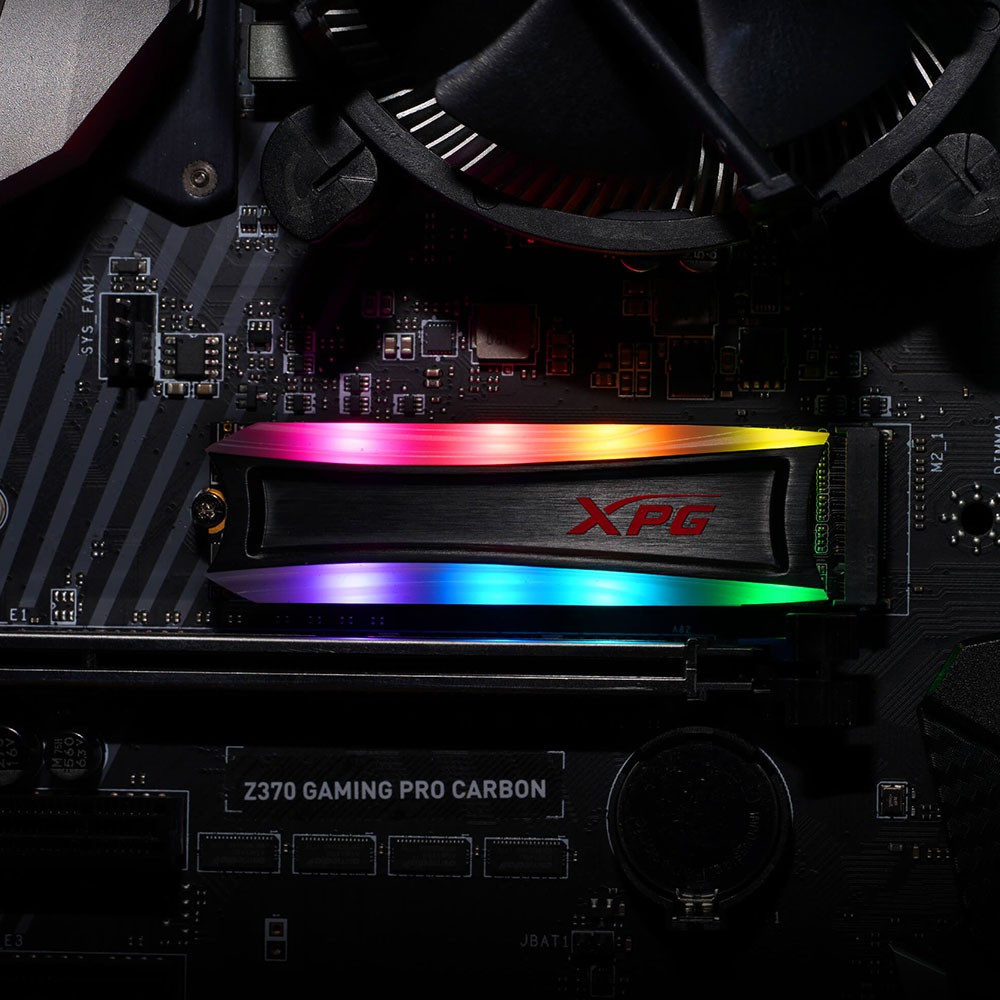 SSD NVME ADATA XPG AS40G 1TB  Tản nhiệt LED RGB | BigBuy360 - bigbuy360.vn