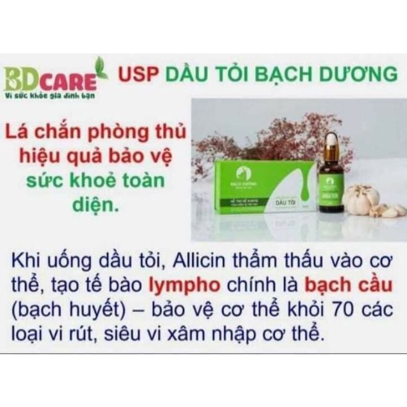 DẦU TỎI BẠCH DƯƠNG