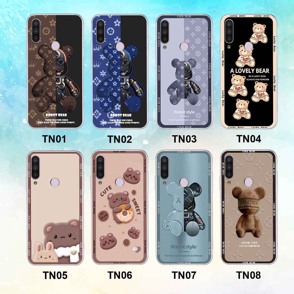 Ốp Vsmart Joy 3 / Joy3 bear brick, gấu đáng yêu, dễ thương
