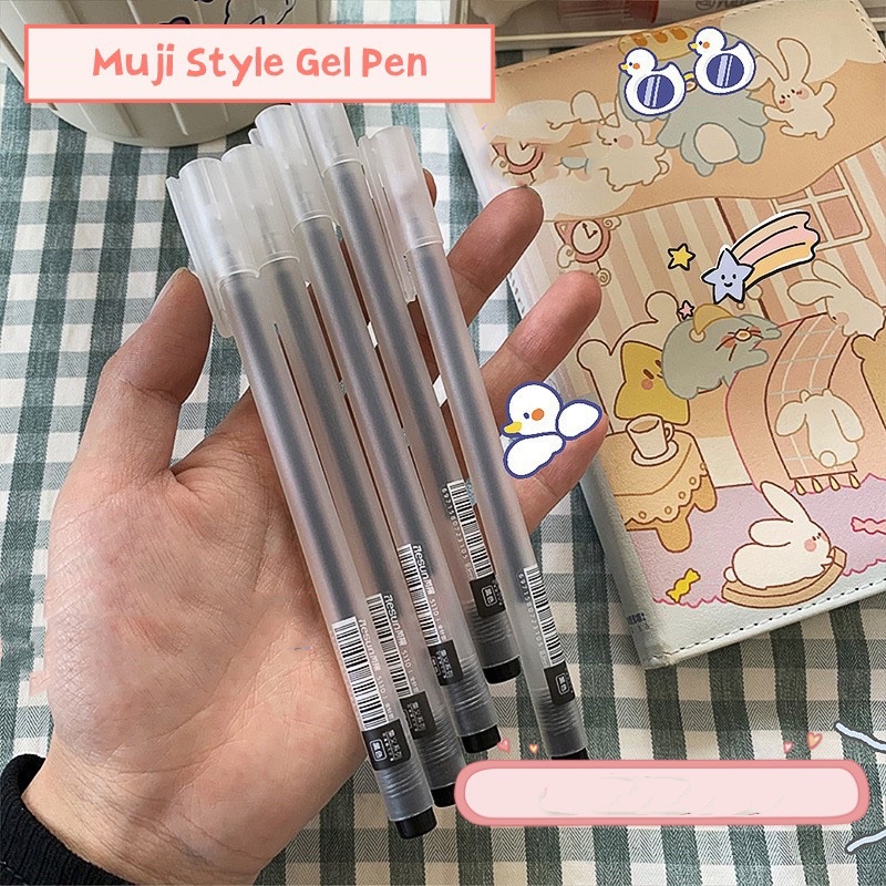 1 Cây Bút Mực Nước Ngòi 0.5mm Vỏ Màu Đen / Xanh Đỏ Dành Cho Học Sinh / Văn Phòng