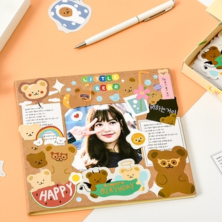 60pcs/set Cartoon Korean wind mobile phone sticker material