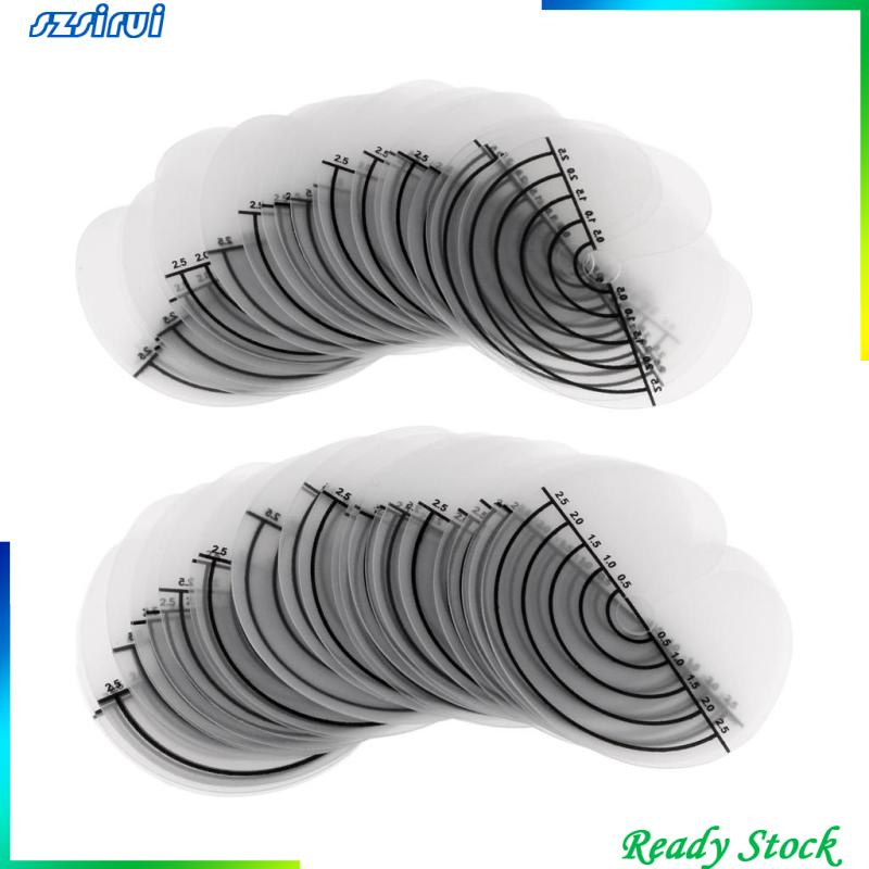 Set 50 Tấm Nhựa Hỗ Trợ Nối Tóc