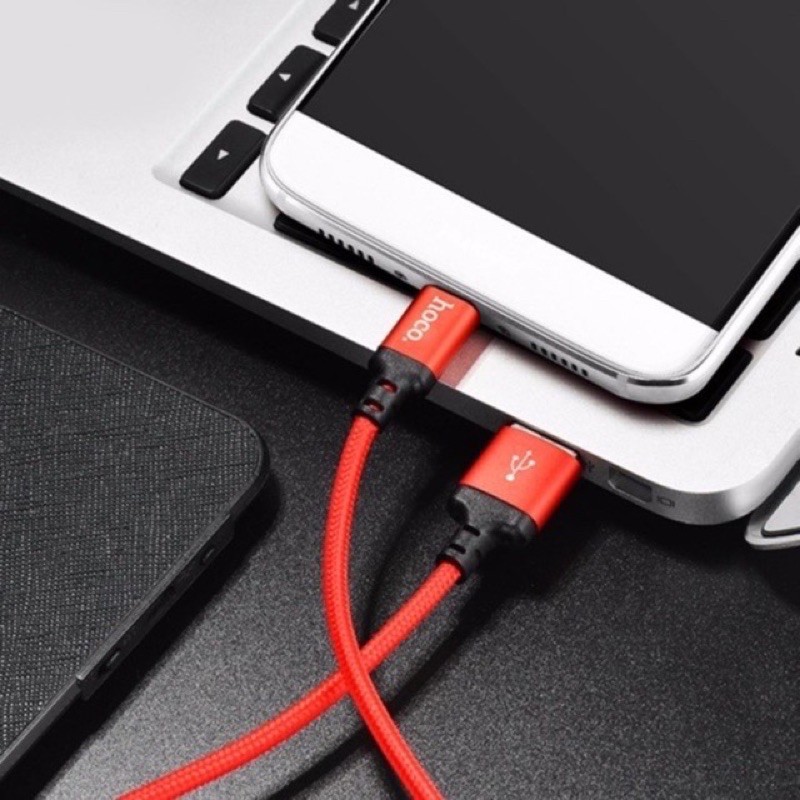 ✔1M-2M✔FREESHIP-Micro USB Cáp Sạc Nhanh Dây Dù Hoco X14-CHÍNH HÃNG dùng cho sam sung,oppo,huawei,ViVo,Cáp Android