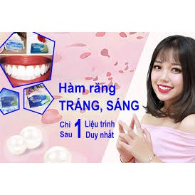 Hộp 14 miếng dán Trắng Răng Whitening Strip Advanced -6 ngày