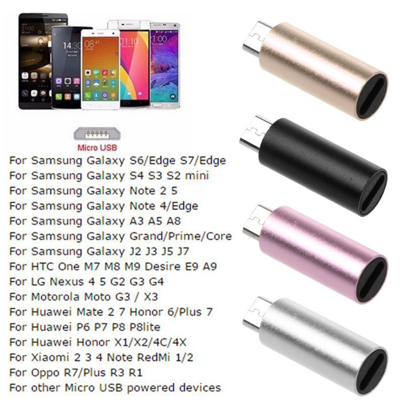 Đầu Chuyển Đổi Cổng Lightning Sang Micro Usb Cho Android Samsung Huawei Xiaomi Sony Google Htc Lg