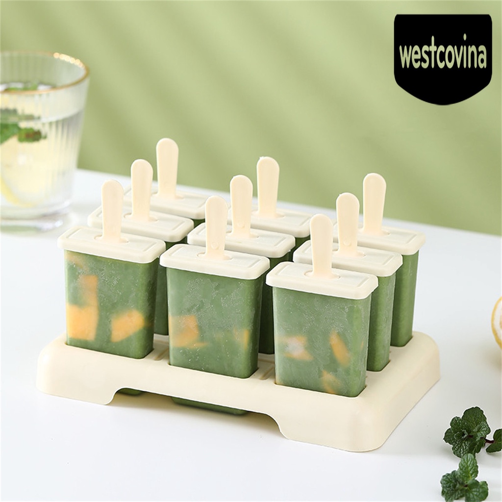 [Hot]☀ 1 Bộ Khuôn Làm Kem Bằng Nhựa Cấp Thực Phẩm Rộng Rãi Dùng Trong Xây Dựng Tiệc Tùng