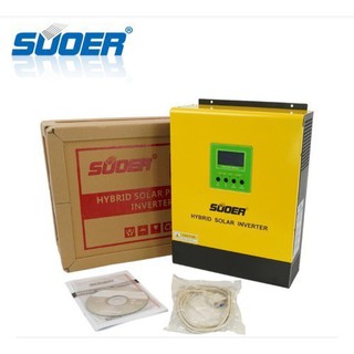 Bộ Inverter Off-grid 24V 220V SVP-3K-24 Phiên Bản Mới  Sin Chuẩn có sạc ắc quy 30A và sạc PWM 50A